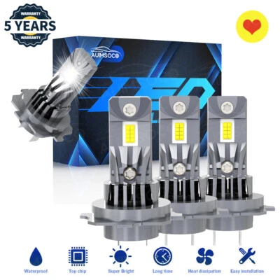 For Mercedes-Benz C250 C300 C350 - 4X Combo Headlight High + Low Beam LED Bulbs - Image 1 of 4