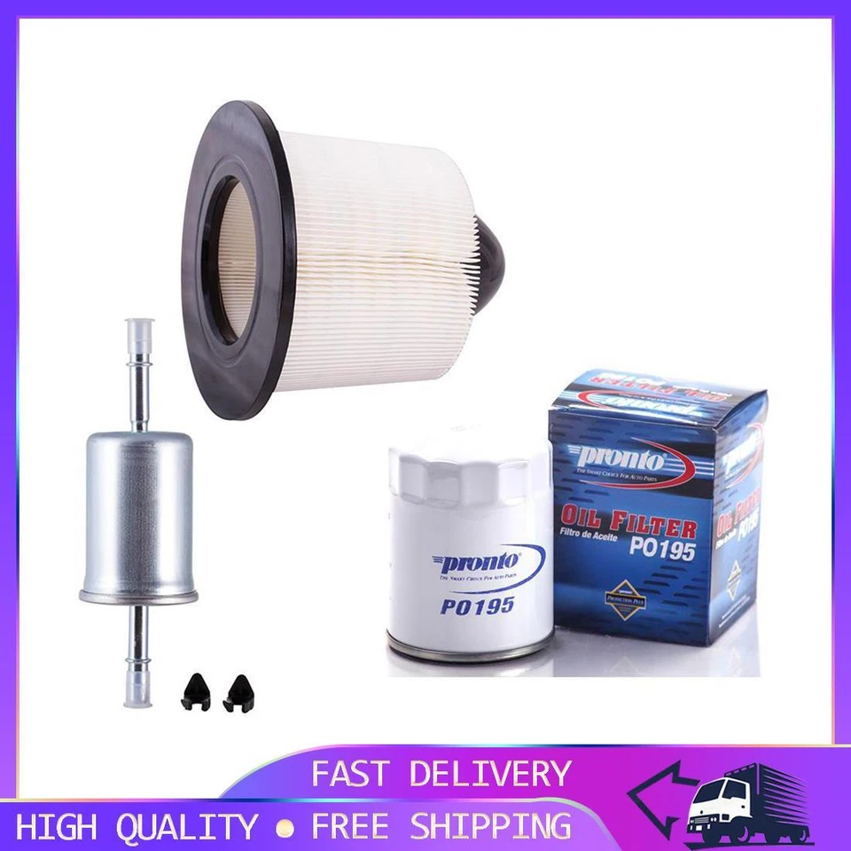 Filtro de combustible de aire de aceite de motor para Ford F-150 4,6 L 2008 2007 2006 Foto 1 de 2