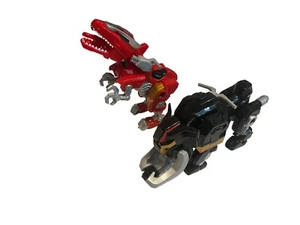 Power Rangers Red & Black Megazord Dino Mastodon Battle Zord Mighty Morphin I - Bild 1 von 12