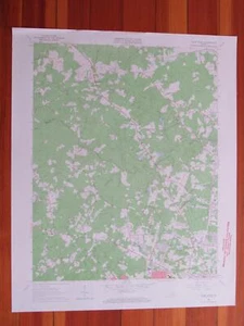 Glen Allen Virginia 1965 Original Vintage USGS Topo Map - Picture 1 of 1