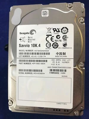 Seagate Savvio ST9450404SS 450GB 10K SAS 6G 2.5" Hard Disk Drive - 9PY066-080 - Image 1 of 3