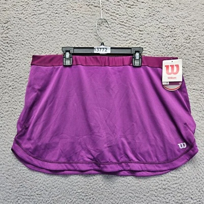 Wilson Skort Womens Size XL Purple Athletic Tennis Skirt - Image 1 of 4