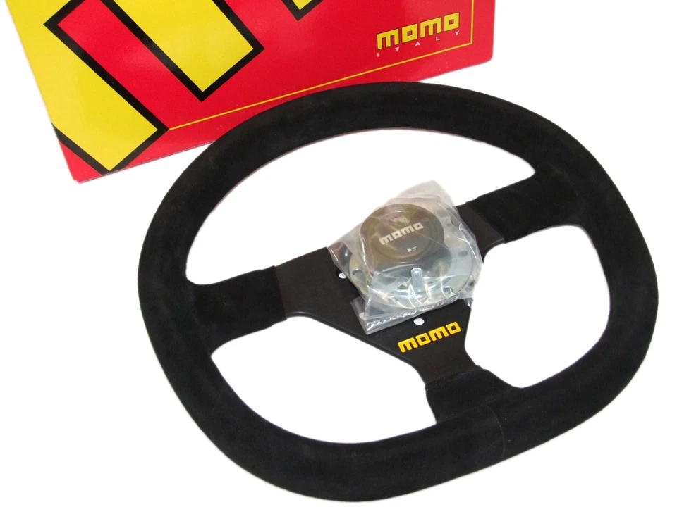 Volante MOMO Racing Mod 88 (320mm/Gamuza/Fondo Plano) Foto 1 de 1