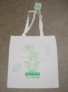 STAR WARS CELEBRATION JAPAN 2025 EXCLUSIVE GROGU THIS IS THE WAY TOTE BAG BNWT - Picture 1 of 2