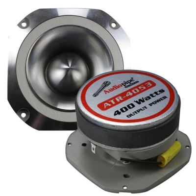 (2) AUDIOPIPE ATR-4053 HEAVY-DUTY 4” ALUMINUM PRO AUDIO SUPER TWEETERS (1 PAIR) - Image 1 of 3