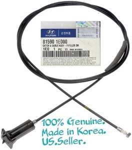 ✅GENUINE✅ OEM. 81590-1E000 Catch & Cable Assembly-Fuel Filler Hyundai - Picture 1 of 4