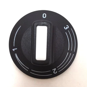 EGO 524.054 Control Knob (Pack of 25)    1 - 3   BLACK   - Picture 1 of 2