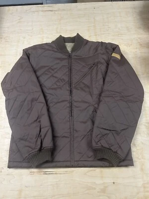 Volcom Workwear Collectable “AUTOMATOR” Brown Full Zip Jacket - Size L - Image 1 of 4