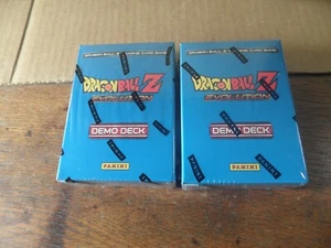 L-5 Panini 2016 Dragonball Z Demo Deck Box X2 Boxen Rache/Evolution - Bild 1 von 3