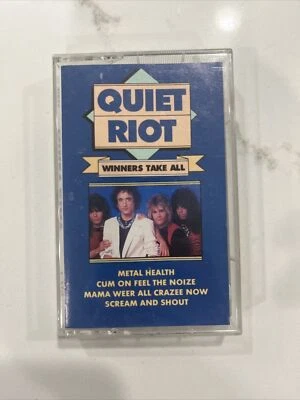 Quiet Riot - Winners Take All Cassette Tape 1990 Rock Music 90’s Metal Health - Image 1 of 4