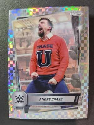 2025 Topps Chrome WWE #32 ANDRE CHASE X-FRACTOR - Image 1 of 2