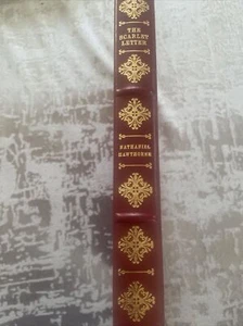franklin mint library Classic Collection , The Scarlet Letter, As New,gold Inlay - Picture 1 of 2