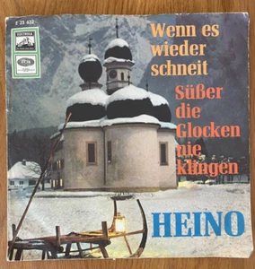 Heino - Wenn es wieder Schneit - Süßer die Glocken - 7 Inch Single - Bild 1 von 1