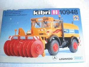 Z262* Kibri H0 10948 Unimog + Schneefräse - Picture 1 of 1