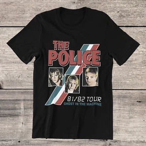 Camiseta The Police 1981 Tour Banda de Rock Inglés en Anillo Hilada Algodón - Imagen 1 de 8