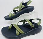Chaco Z/2 unaweep men's water hiking sandals green Pattern size 11 EUC