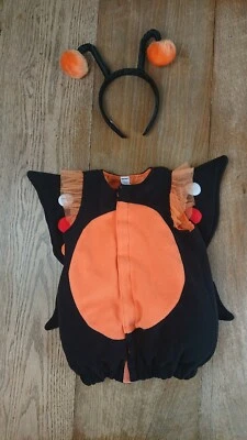 Old Navy Monarch Butterfly Costume Toddler Child Size 12-24 Months Bodysuit Only - Image 1 of 4