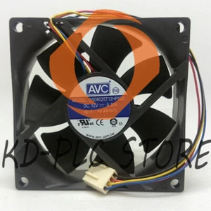 New AVC DS08025T12HP028 DC12V 0.30A 8025 8CM 80MM 80X80X25MM 4pin Cooling Fan - Picture 1 of 1