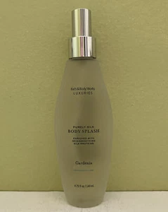 (1) Bath & Body Works Luxuries GARDENIA Purely Silk Body Splash 4.75oz NEW - Picture 1 of 1