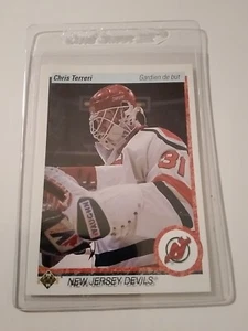 1990 Upper Deck Hockey French Chris Terreri#183 - Picture 1 of 2