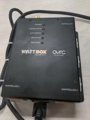 WattBox WB-300-IP-3 IP Power Conditioner - Image 1 of 4