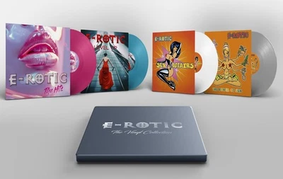 E-Rotic ‎– The Vinyl Collection (BoxSet Colored Vinyl) Schallplatte 4xLP NEU OVP - Bild 1 von 3