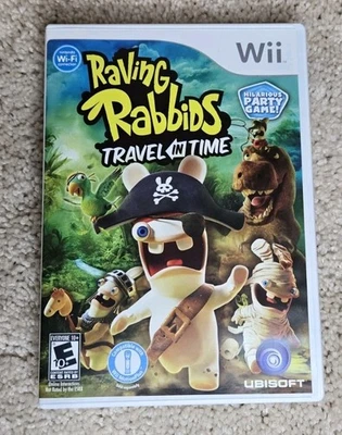 Raving Rabbids Travel in Time - Nintendo Wii - Video Game - VERY GOOD - Image 1 of 3