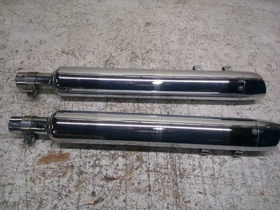 HARLEY DAVIDSON FLH FLT TOURING 97-16 SUPERTRAPP SE SLIP ON MUFFLER EXHAUST - Image 1 of 4