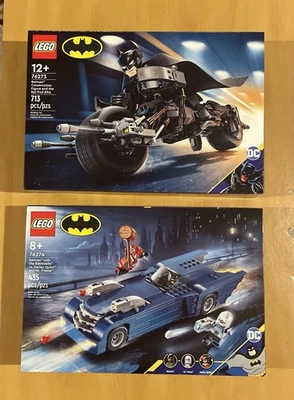 LOTE LEGO Batman - Batimóvil Vs. Harley Quinn/Mr. Freeze (76274) y Batman (76273) Foto 1 de 4