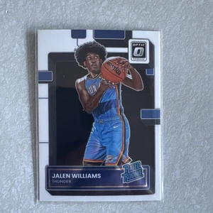 2022-23 Panini Donruss Optic Jalen Williams #235 Rated Rookie Thunder - Picture 1 of 2