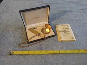 Orologio da tasca e file Arnex Products vintage - Foto 1 di 11
