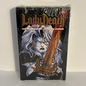 1994 Lady Death Series 1 Chromium Trading Card Box Sealed Krome Productions - Bild 1 von 7