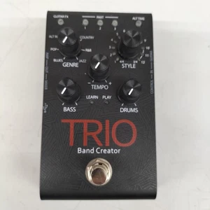 Digitech Trio V-01 Guitar Effects Pedal Auto Bass Drum Synth Used - Picture 1 of 7
