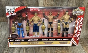 WWE Mattel Champion Collection Target Figure Confezione da 4 Cena Orton Barrett Kingston - Foto 1 di 9