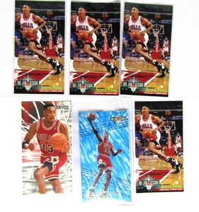1993-94 Fleer NBA Jam Session Game Breakers Scottie Pippen Lot Plus 94-95 card - Picture 1 of 6