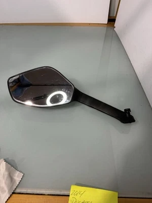 2013 13-14 Ducati Multistrada 1200S Touring Left Side Mirror Rearview Assembly - Image 1 of 4