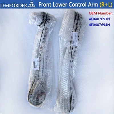 2X Brazos de control delanteros inferiores traseros para Audi A8 Quattro D3 2004 Bentley Flying Spur Foto 1 de 4