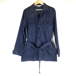 Montgomery Ward Jacket Women's Medium VTG Blue Japan Utility Androgynous - Picture 1 of 13