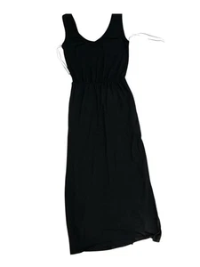 George Women’s Black V-Neck Side Slits Long Bodycon Dress Size XS - Picture 1 of 12