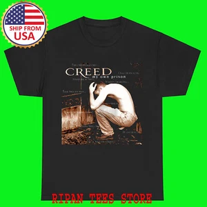 T-shirt nera CREED My Own Prison taglia S - 5XL - Foto 1 di 1