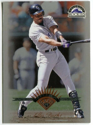 1997 Leaf #120 Ellis Burks Colorado Rockies - Image 1 of 2