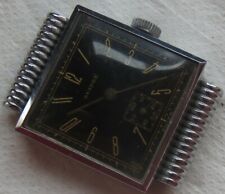 Suisse mens wristwatch nickel chromiun case load manual balance Ok 25,5 mm aside