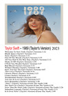 TAYLOR SWIFT Music Concert Posters Print Pub Bar Music Wall Art PrintsA3,A4,A5