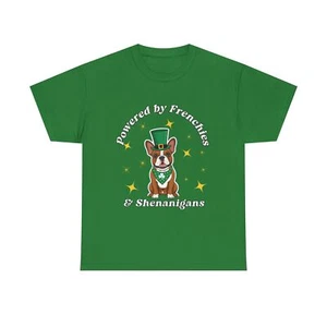St. Patrick's Day Shirt, Frenchie Shirt, Geschenk für Frenchie Liebhaber, lustiges Shirt - Bild 1 von 19