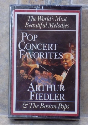 ARTHUR FIEDLER - POP CONCERT FAVORITES (Cassette, Reader's Digest) NEW/SEALED - Image 1 of 3