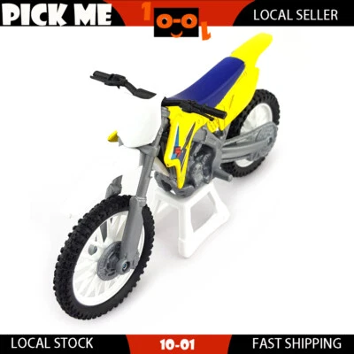 Motorcycle SUZUKI RM-Z450 scale 1:18 model bike diecast bike toy bike car - Image 1 of 4