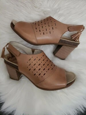 ABEO B.I.O.system Berrie Neutral Med.  brown Women's sandals with back Tassle - Imagem 1 de 4