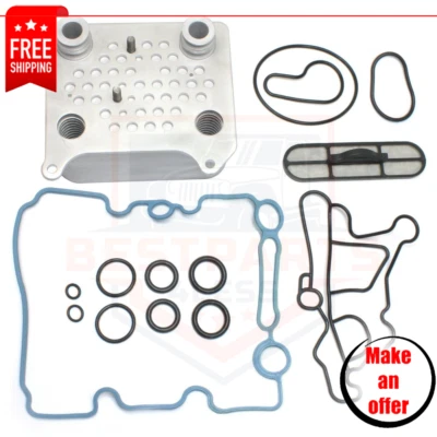 Enfriador de aceite de motor para 03-07 Ford F-350/F-450/F-550 Super Duty Lariat, XL, XLT Foto 1 de 4