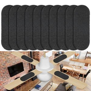 Filtros de ventilador de techo para aspas 10 piezas filtros de aire carbón activado almohadillas sin perfume - Imagen 1 de 9