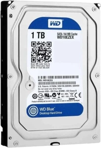 Western Digital Blue WD10EZEX 1TB 3.5" 7200RPM SATA Internal Desktop CCTV HDD - Picture 1 of 1